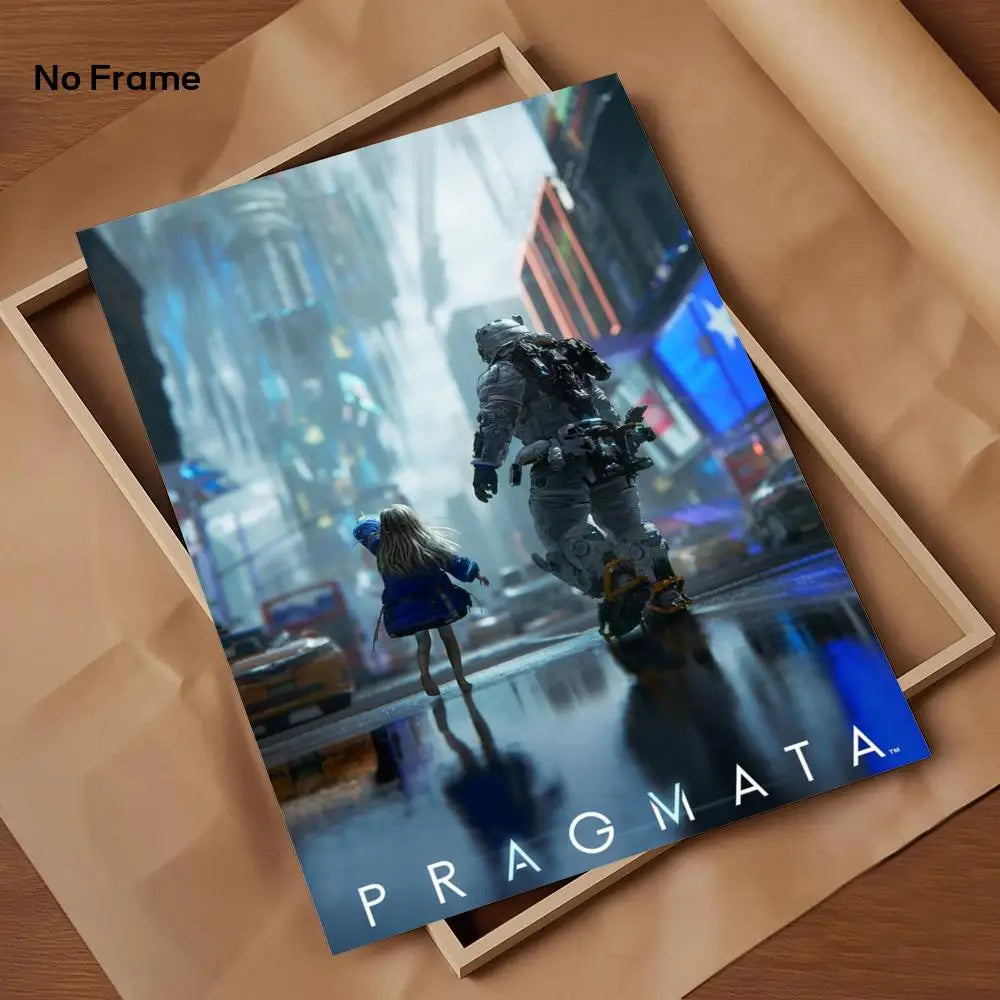PRAGMATA Poster - 5 – PRAGMATA Merch