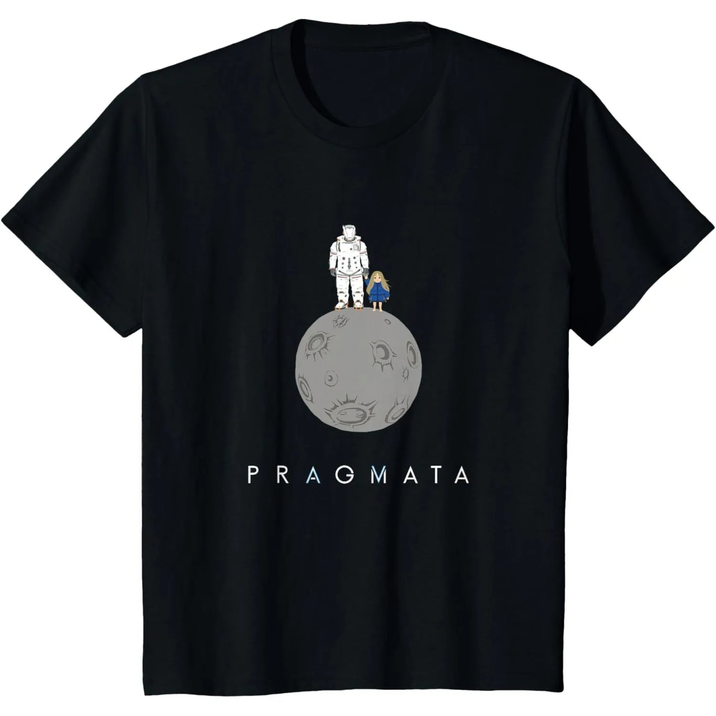 PRAGMATA T-Shirt – Hugh & Diana on the Moon – Multiple Colour Options