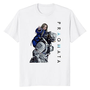 PRAGMATA White T-Shirt - Hugh & Diana