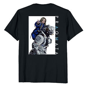 PRAGMATA Black T-Shirt - Hugh & Diana