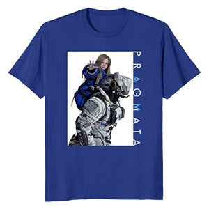 PRAGMATA Blue T-Shirt - Hugh & Diana
