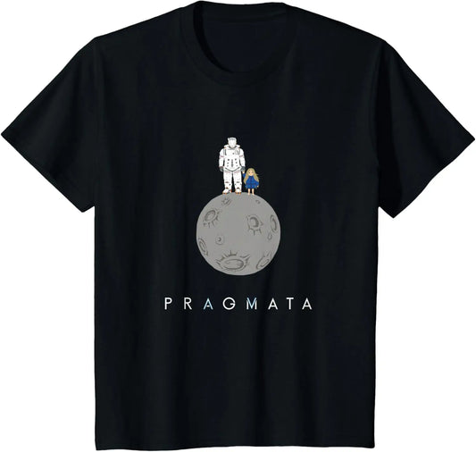 PRAGMATA T-Shirt – Hugh & Diana on the Moon – Multiple Colour Options