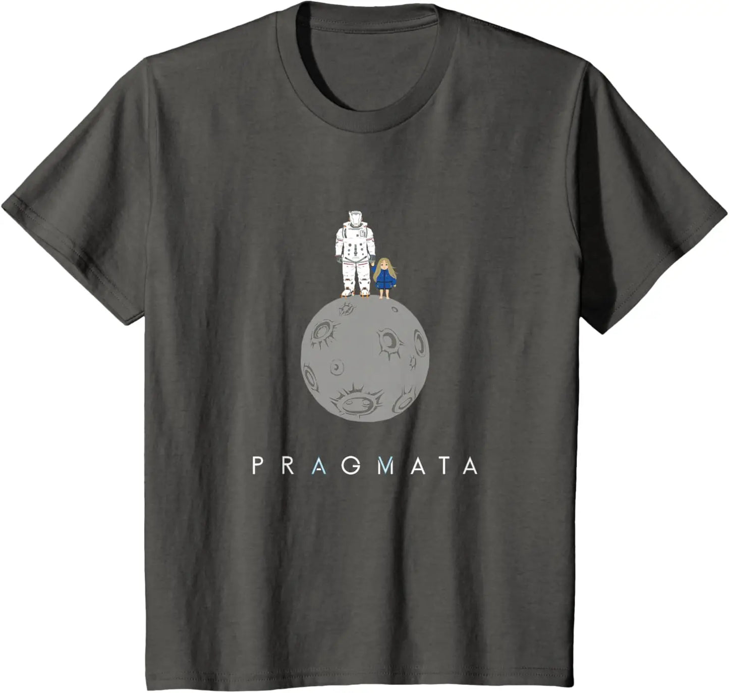 PRAGMATA T-Shirt – Hugh & Diana on the Moon – Multiple Colour Options