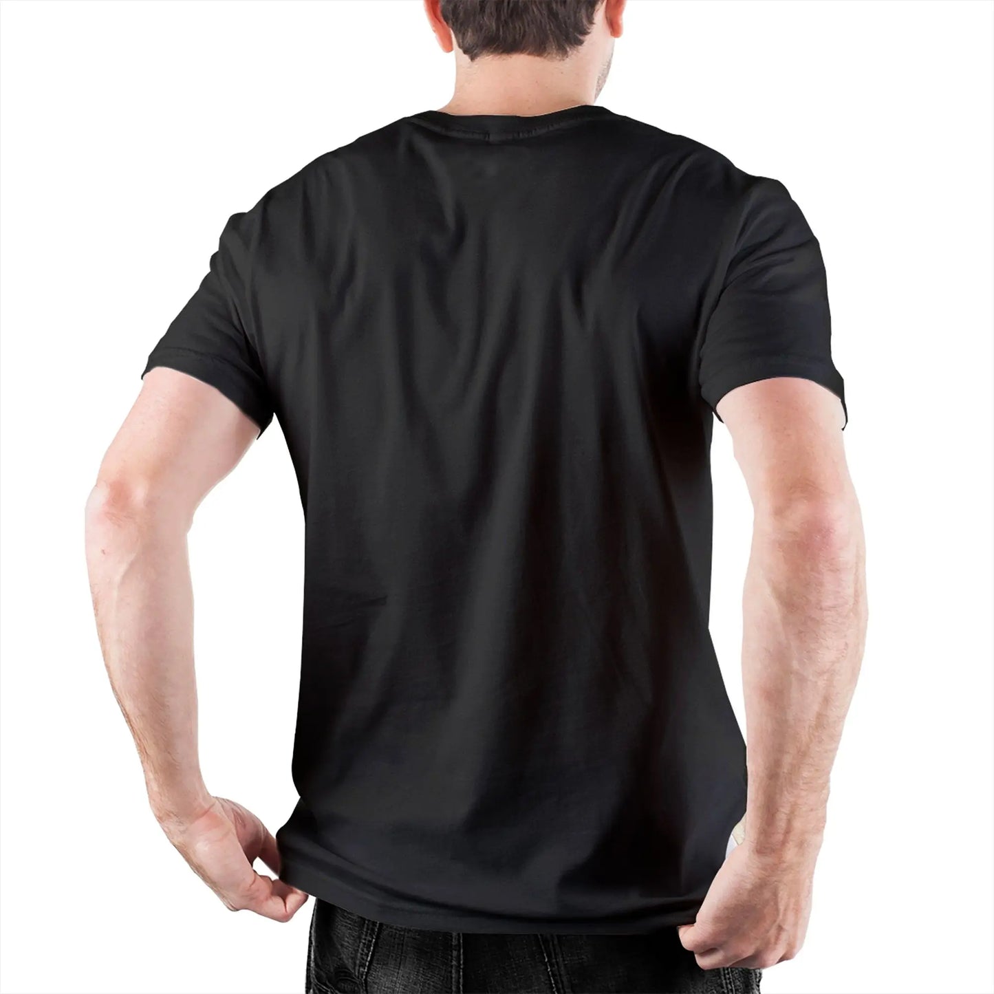 PRAGMATA Kawaii Black T-Shirt Hugh & Diana Sitting
