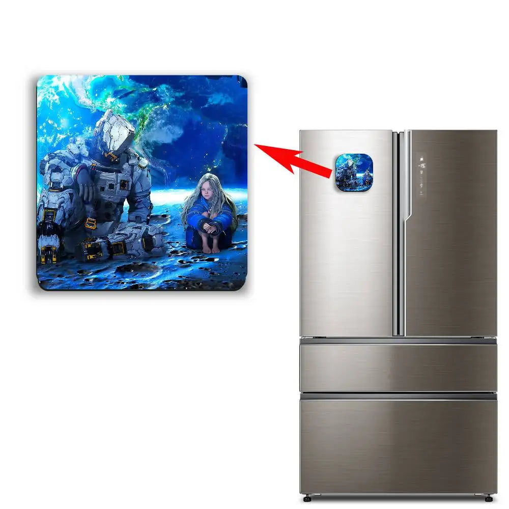 PRAGMATA Fridge Magnet - 11