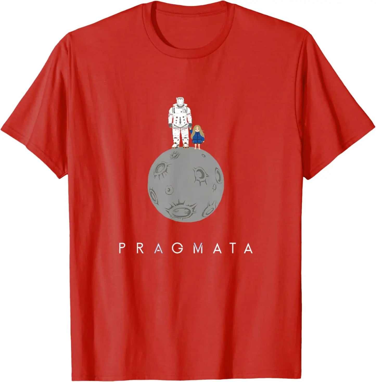 PRAGMATA T-Shirt – Hugh & Diana on the Moon – Multiple Colour Options