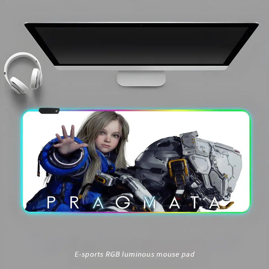 Tapis de souris LED PRAGMATA - Hugh & Diana - 1