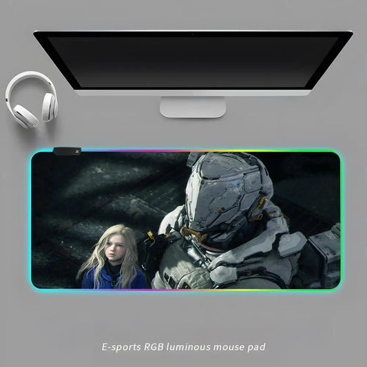 Tapis de souris LED PRAGMATA - Hugh & Diana - 2