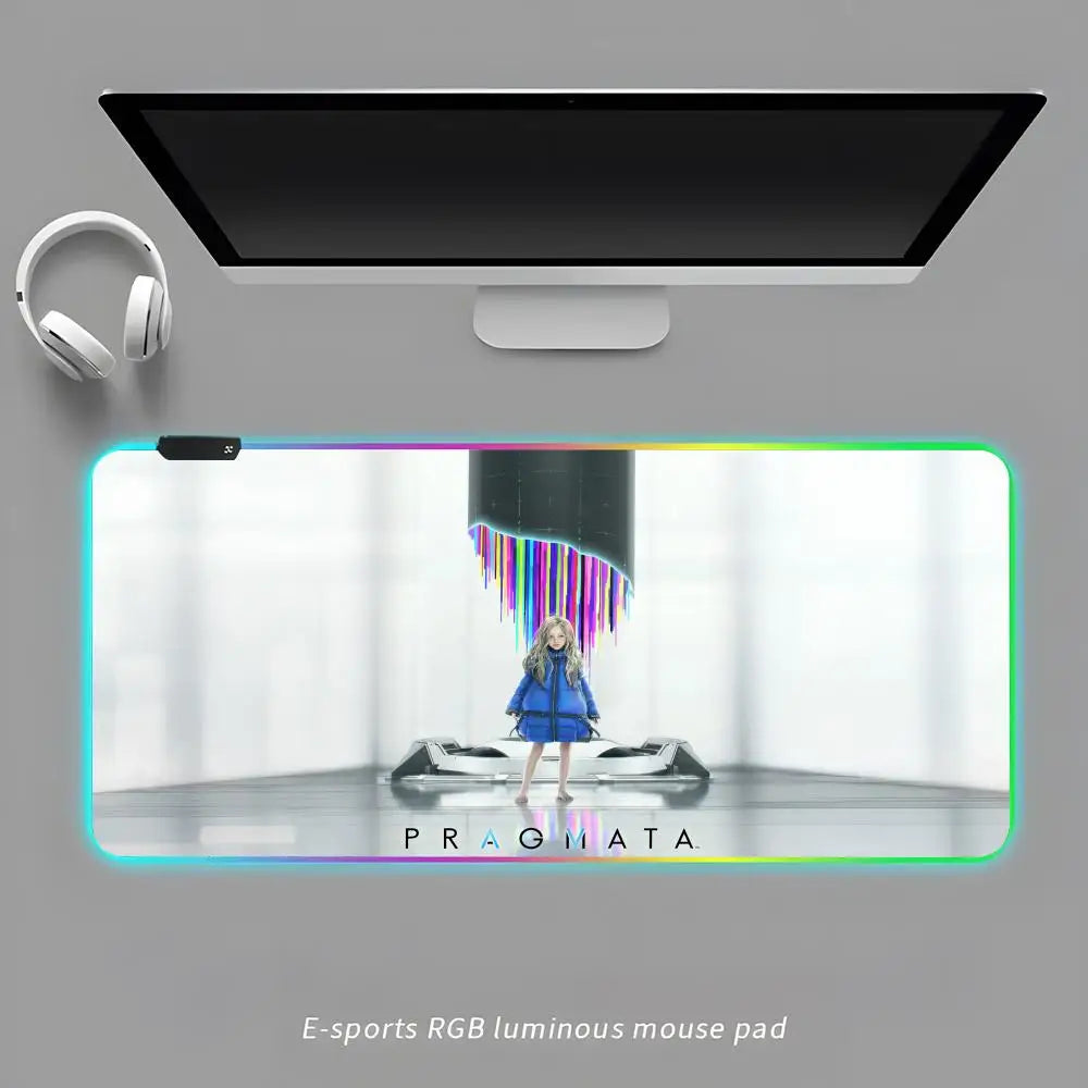 PRAGMATA LED Mouse Pad - Diana - 3