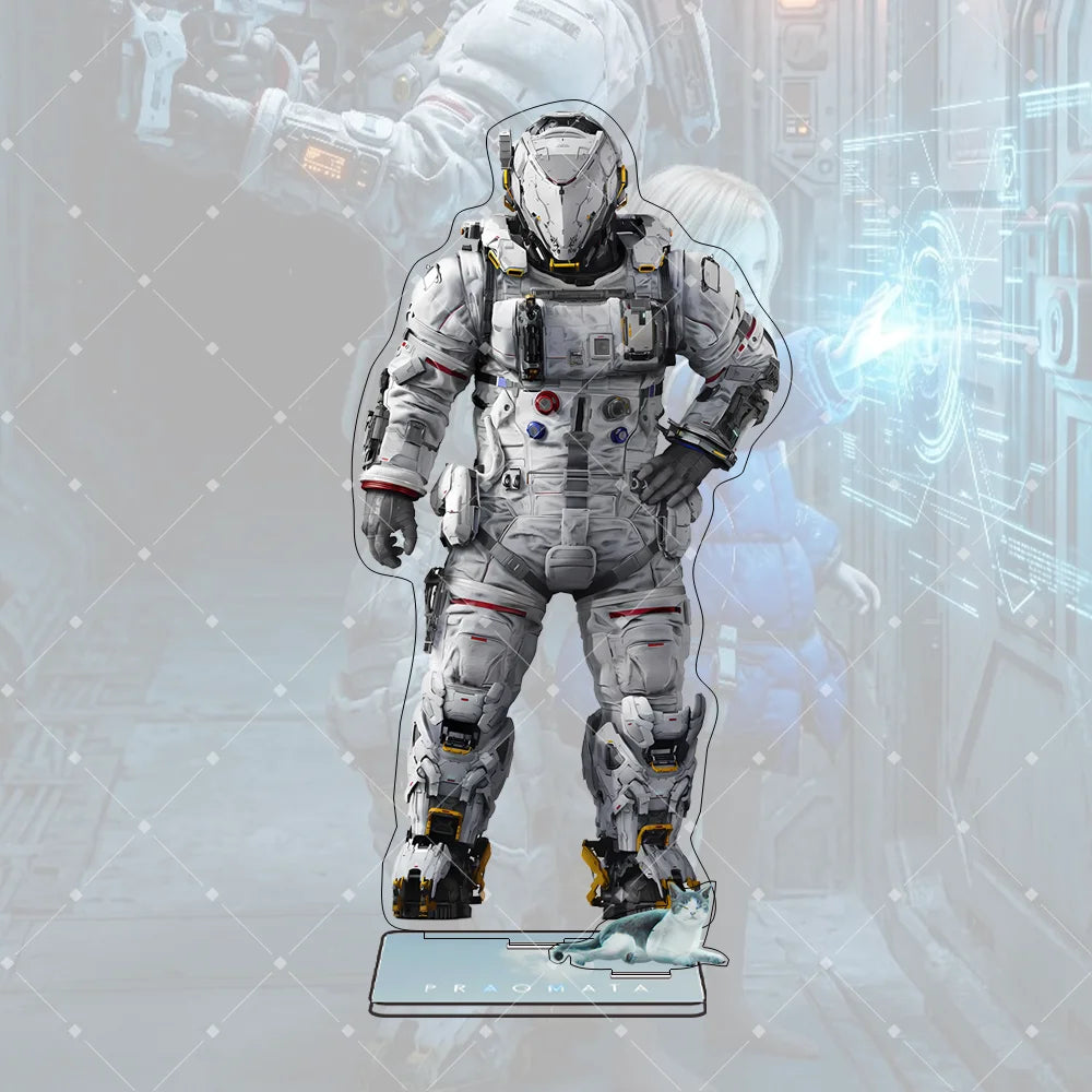 PRAGMATA Acrylic Stand Figure - Hugh - 15cm / 6.1in