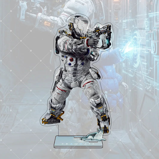 PRAGMATA Acrylic Stand Figure - Hugh Shooting- 15cm / 6.1in